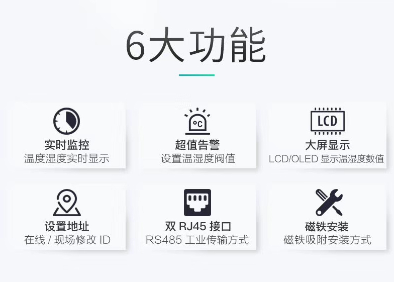 磁吸式溫濕度傳感器，機(jī)房溫濕度傳感器